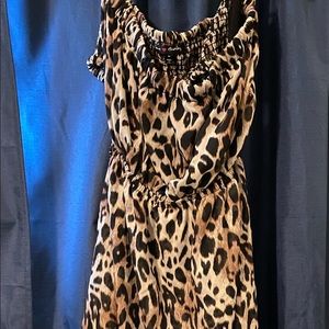 Juniors strapless high low dress